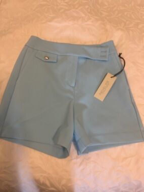 Rachel Zoe Light Blue Tailored Shorts
